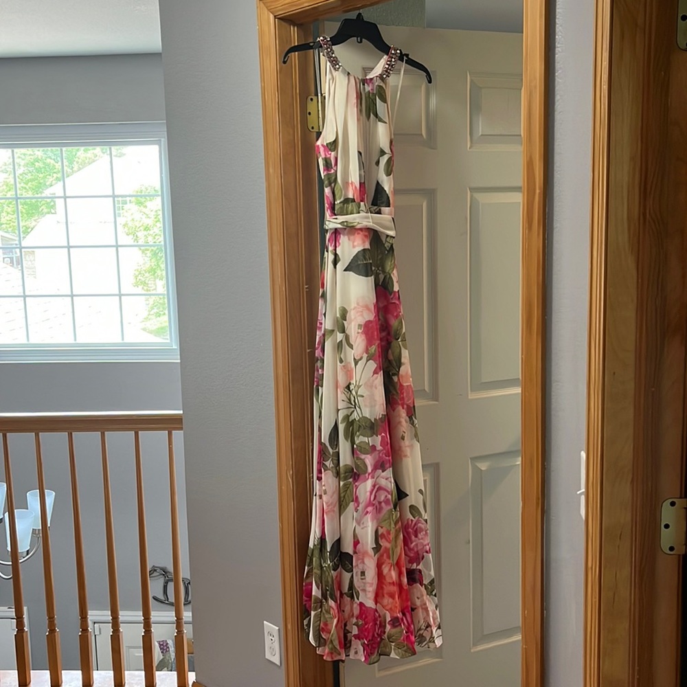 Floral gown